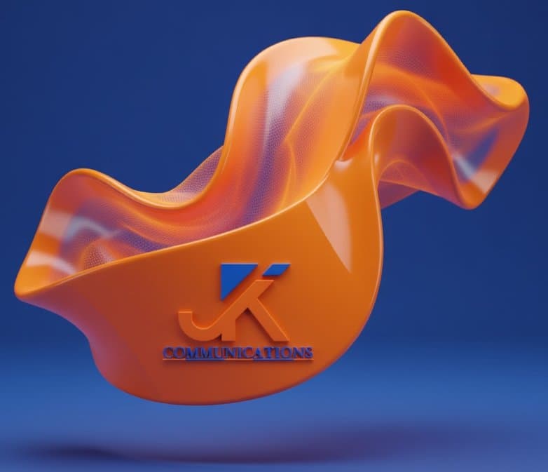 JayK Communications sculptural 3D brand object